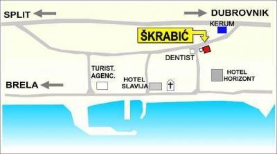 Апартаменти Kuca Skrabic Башка-Вода Екстер'єр фото